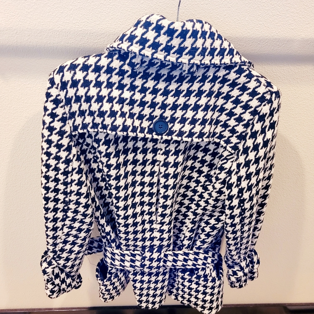 American Rag Stylish Houndstooth Pattern Peacoat … - image 4